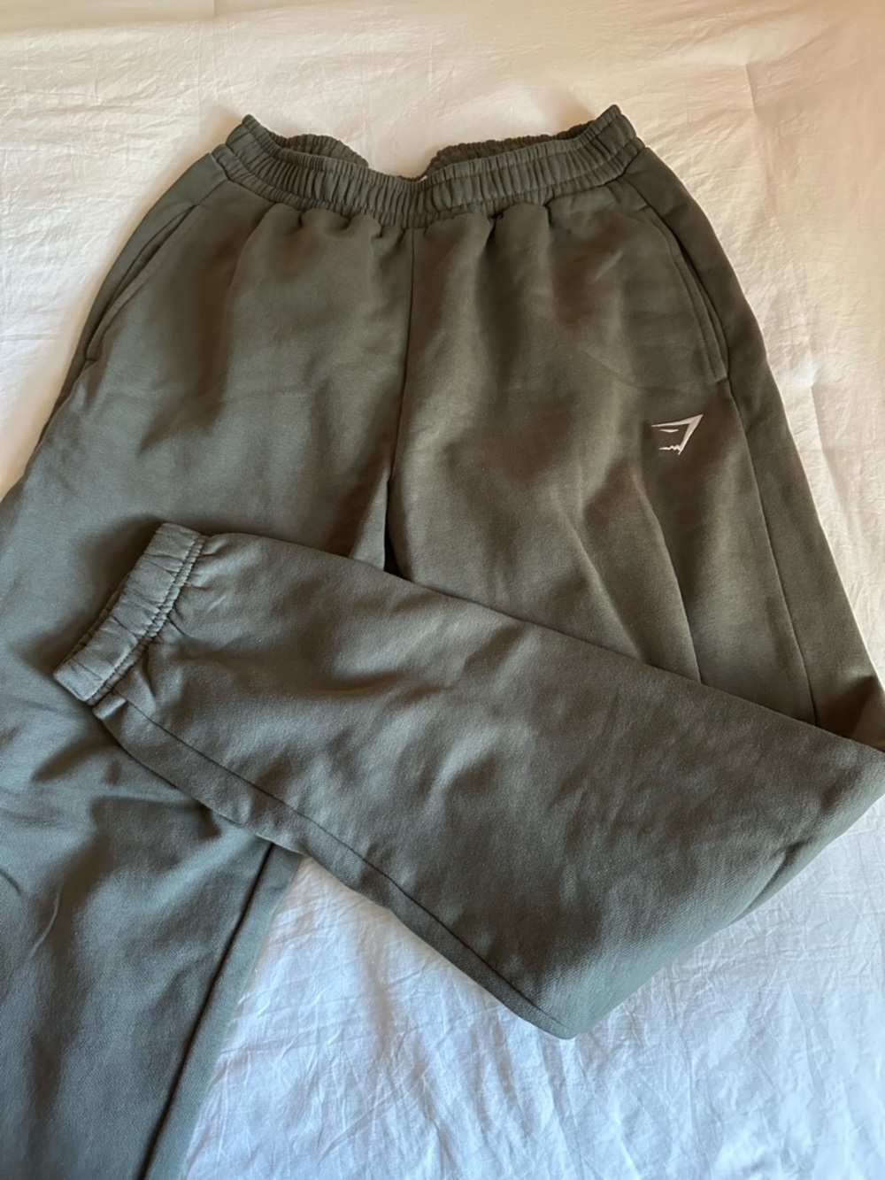 Gymshark Men's Olive/Khaki Athletic Joggers